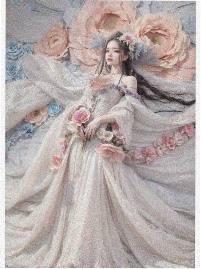 星空夜景动漫人物图片壁纸
